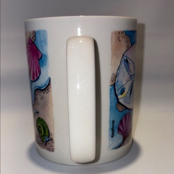 Seashell Design Mug - Multicolor - Picture 4 of 6